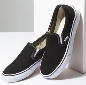 Van's Classic Black Slip On